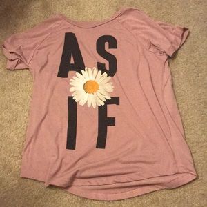 “As if” shirt