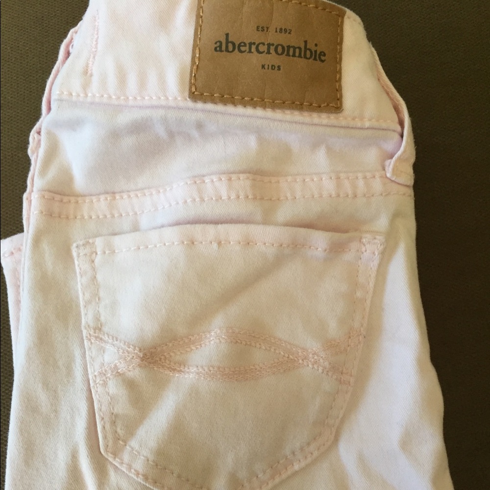 Abercrombie Kids pink jeans 12