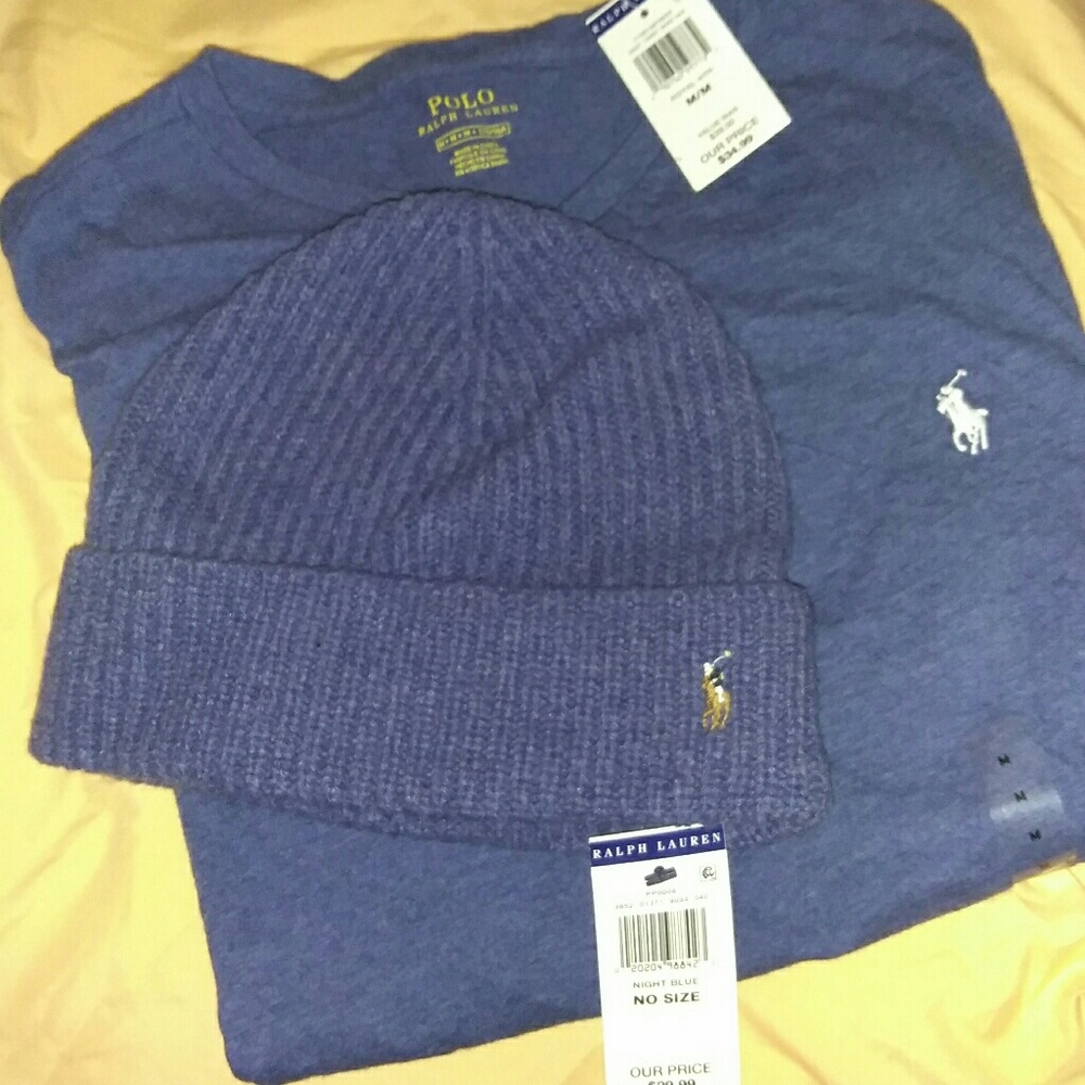 Polo hat &t shirt