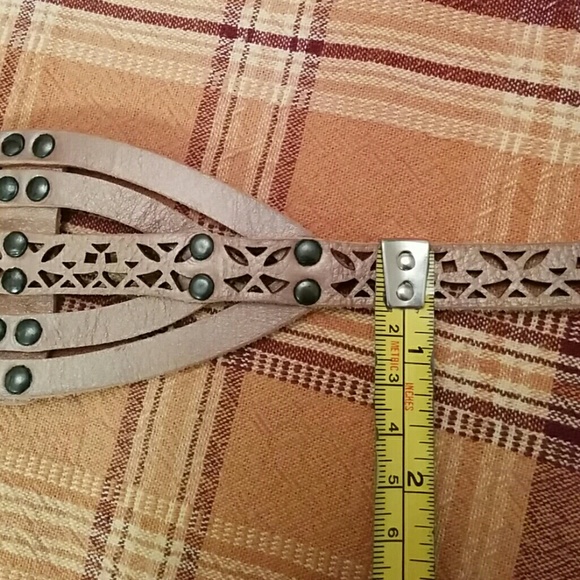 ?Diesel hole-belt leather main image 4