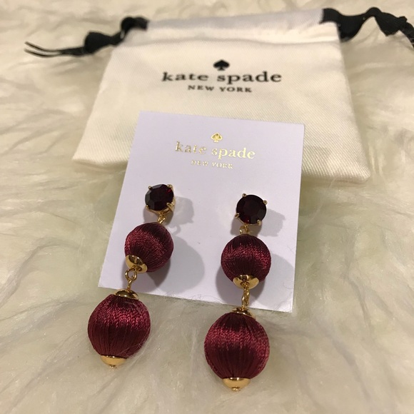 Kate Spade Graduated Ball Earrings - Picture 7 of 7