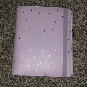 Large Kikki K Leather Time Planner