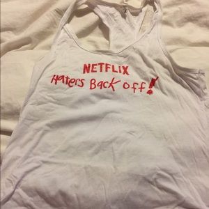 Haters Back Off Tank Top