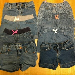 Toddler Girls Size 4 &5 Jean Shorts