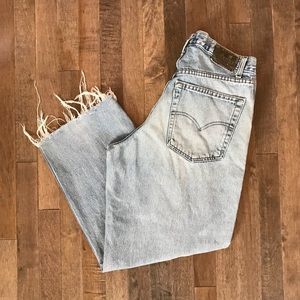 cut off boyfriend jeans