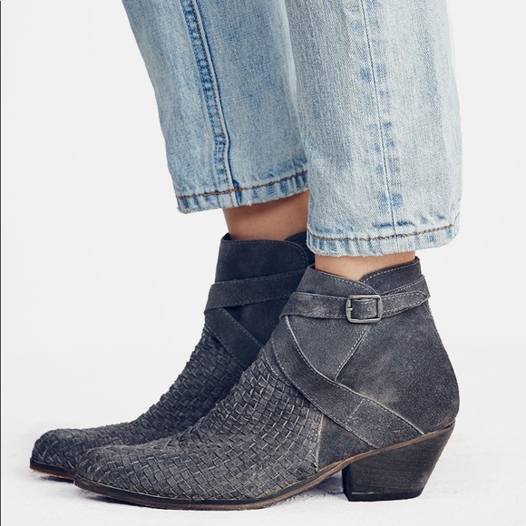 Free People Shoes - Free people venture woven leather Ankle Boots