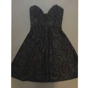 Strapless Black Dress
