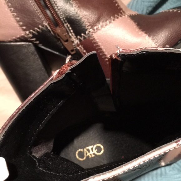 Patch Work Design Boots - Picture 6 of 6