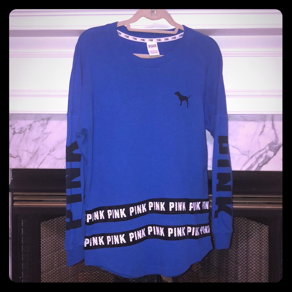 Victoria’s Secret PINK L/S Varsity Crew shirt