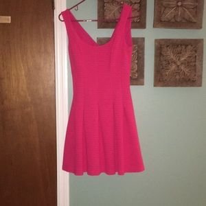 Guess pink a-line dress