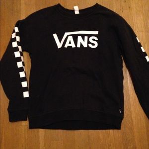 Black Women's Vans Sweatshirt