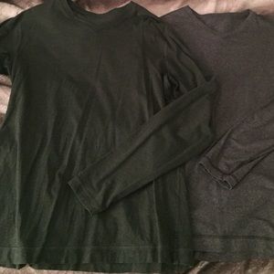 Lululemon men's five year long sleeve hunter green