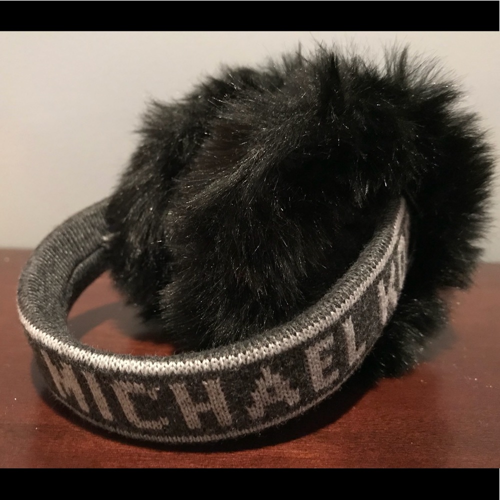 Michael Kors furry earmuffs