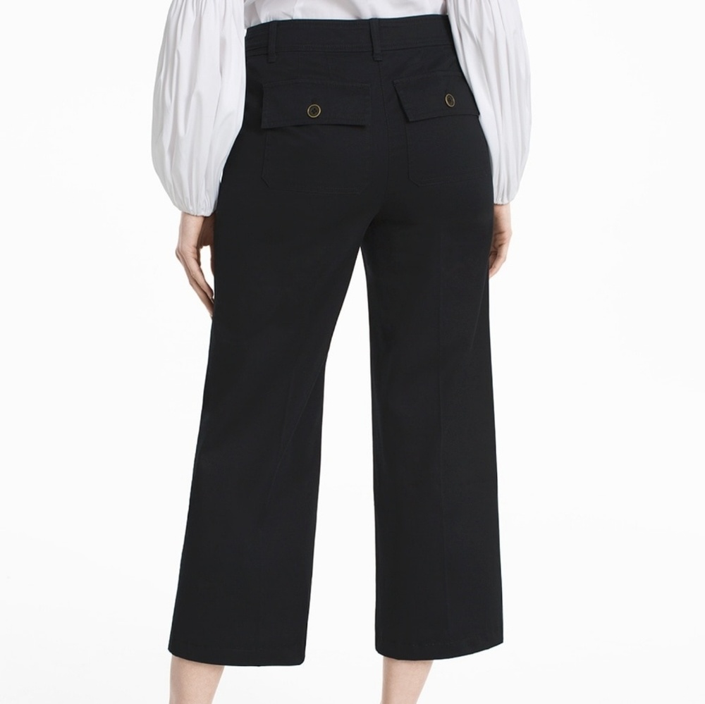 NWT WHBM wide leg Cropped Pants - Picture 2 of 3