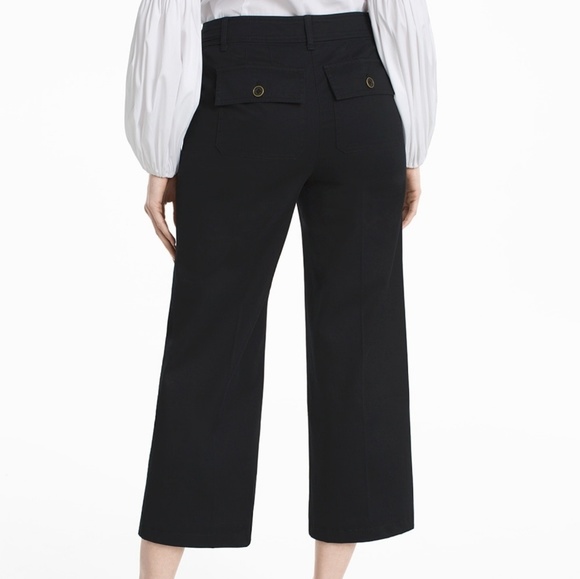 NWT WHBM wide leg Cropped Pants - Picture 2 of 3