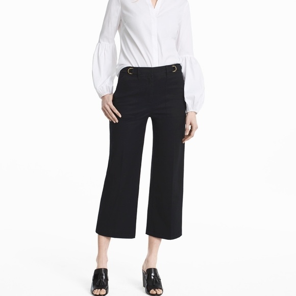 NWT WHBM wide leg Cropped Pants - Picture 3 of 3