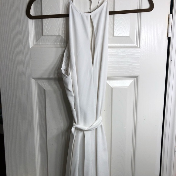 Bebe Wide Leg Halter Jumpsuit - Picture 3 of 3