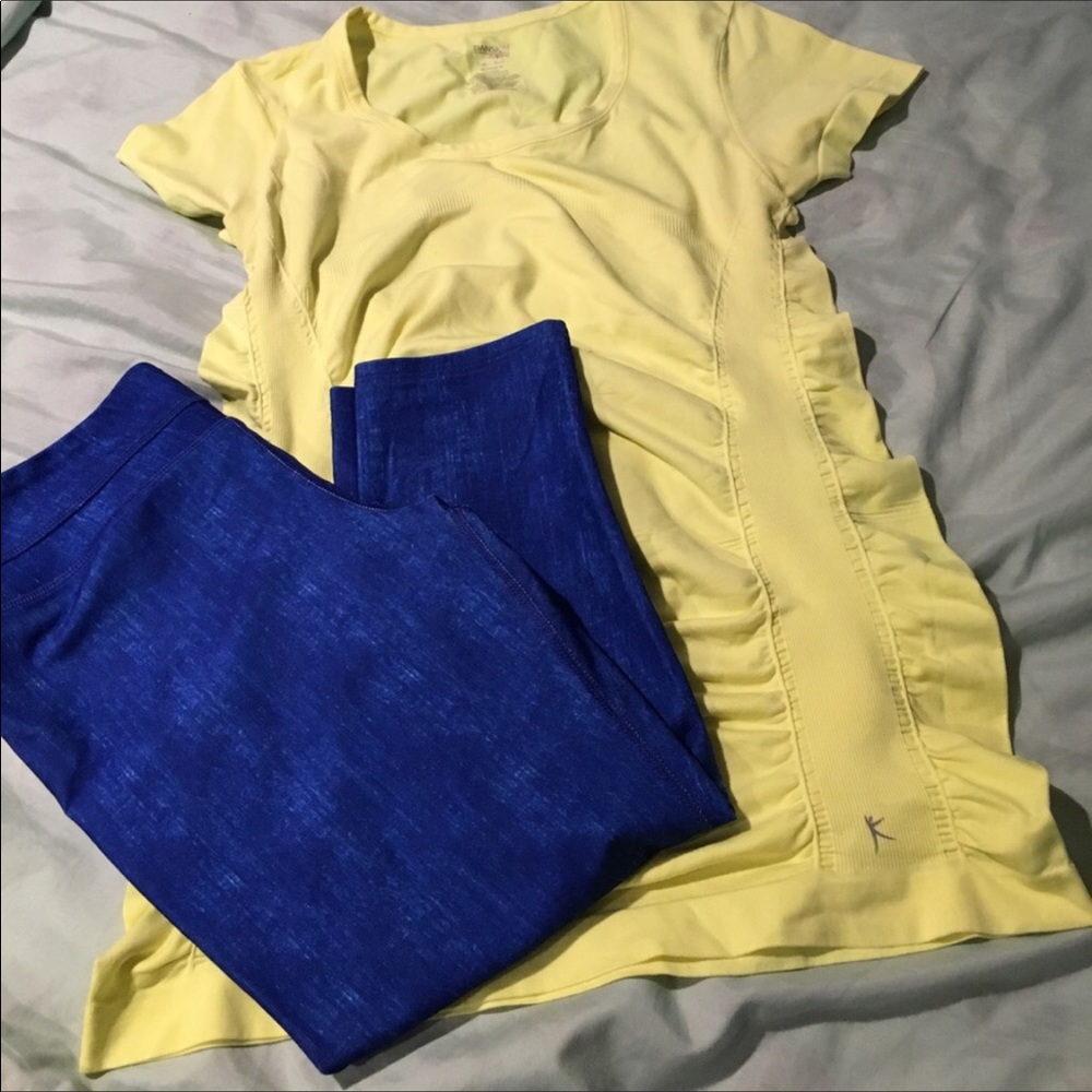 Athletic Workout outfit.