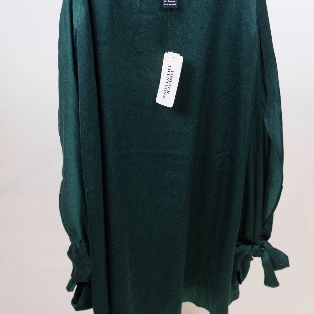 Forever 21 Dark Green Blouse