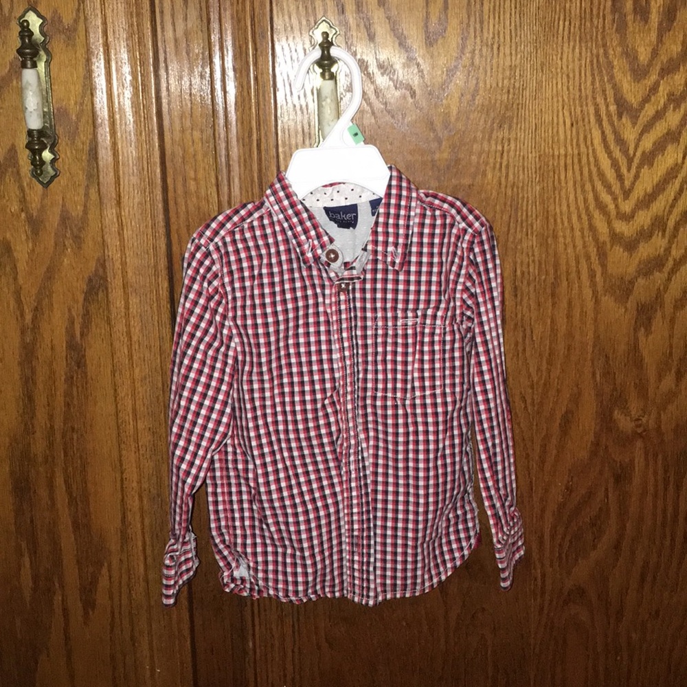 Baby boy button up