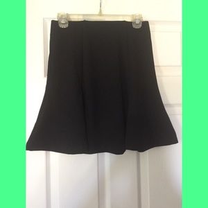 Black skater skirt
