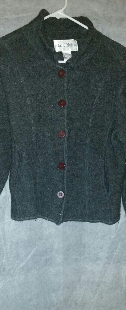 Ladies dressy button up sweater