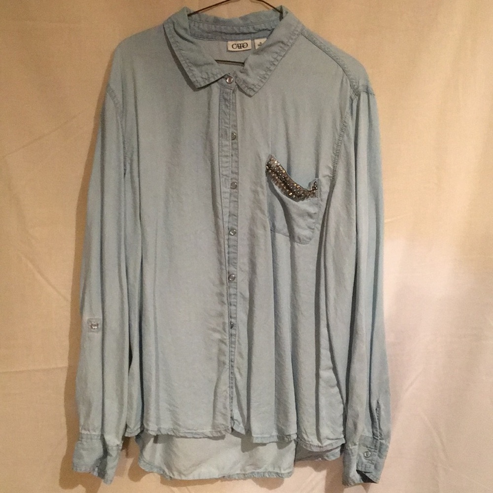 Chambray blouse