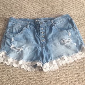 Mossimo high-waisted shorts