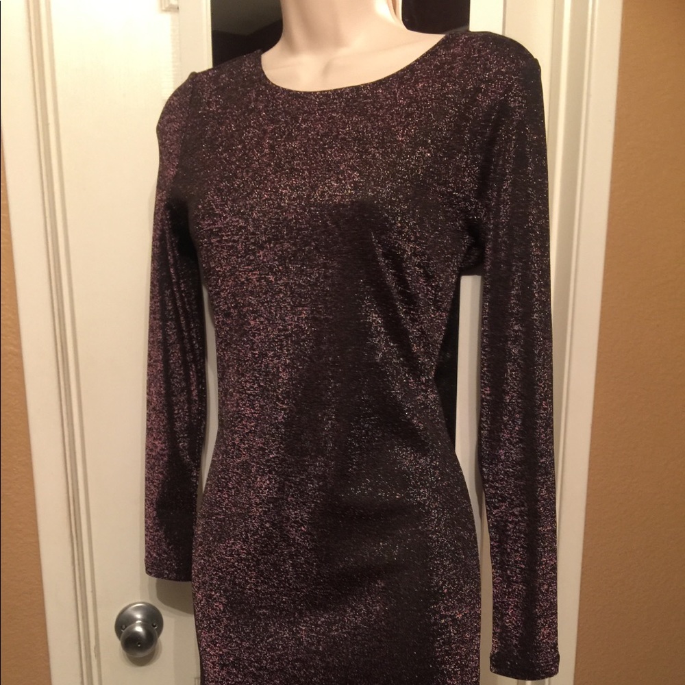 glittery / glitter cocktail dress