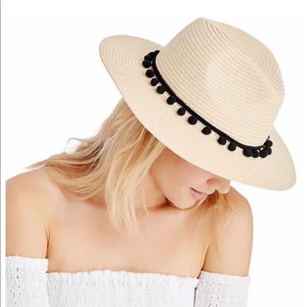 Sole Society Straw Panama Hat