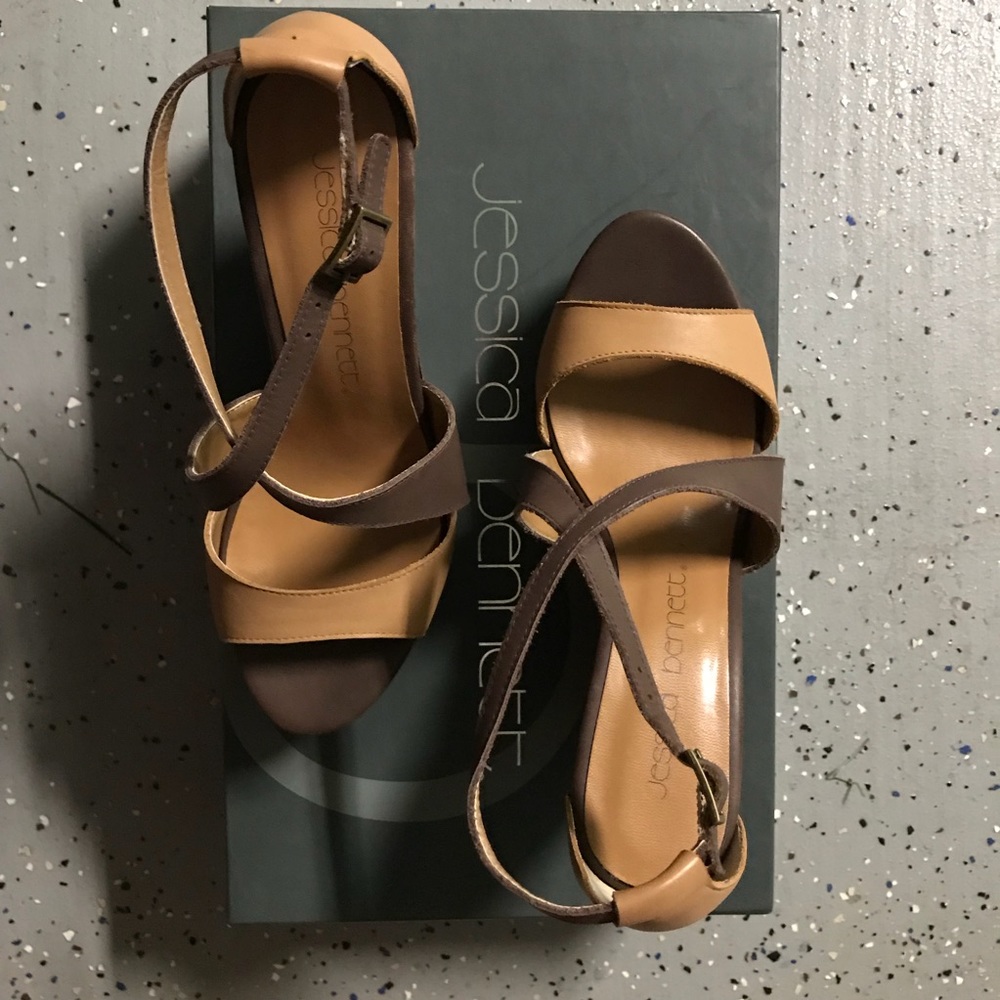 Wedge heel. Used once.