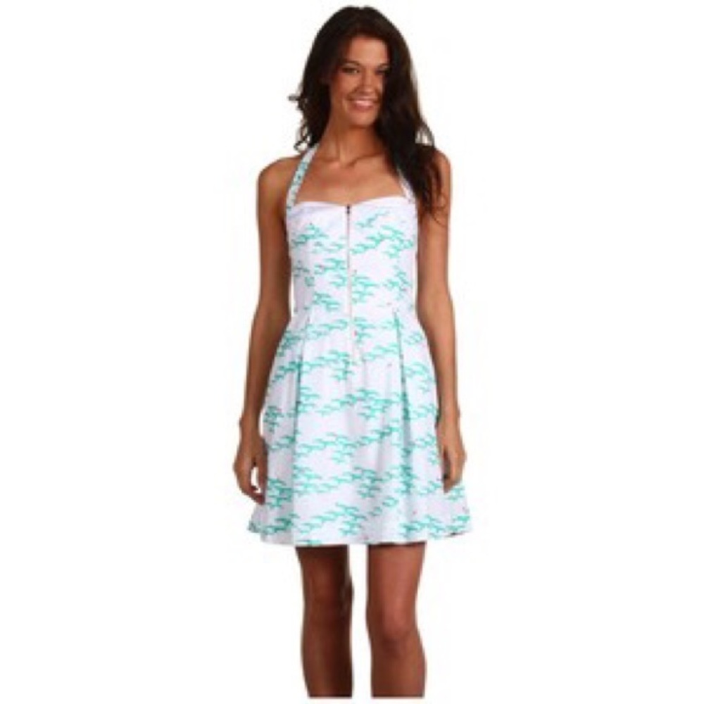 Lilly Pulitzer Marisa Dress Seagulls Print NWT