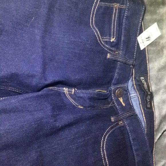 Brand new express jeans 4s barely boot low rise - Picture 3 of 3