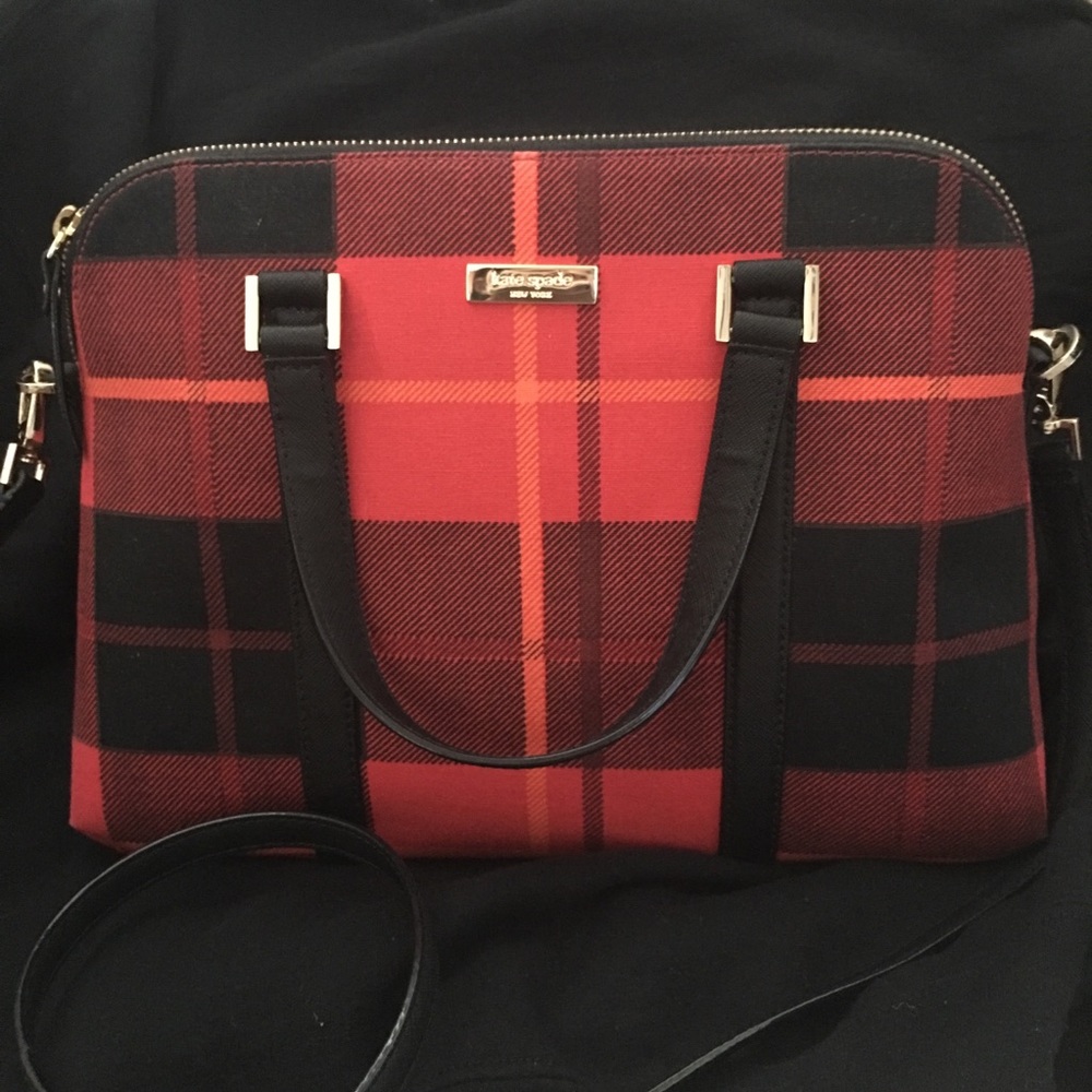 ♠️Kate Spade♠️ Medium Tartan Handbag♠️