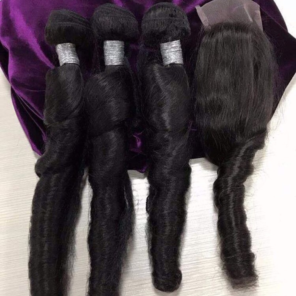 Romance Curls 20”,20”,20” and Closure 18”