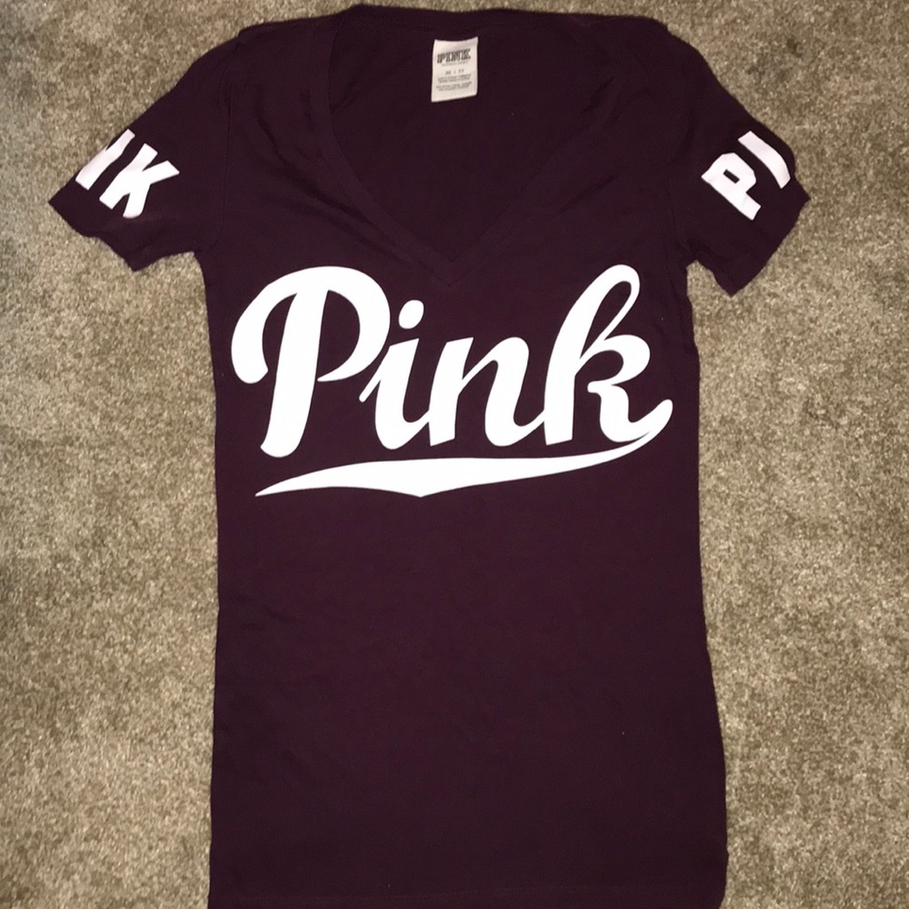 Victoria’s Secret Burgundy T-shirt