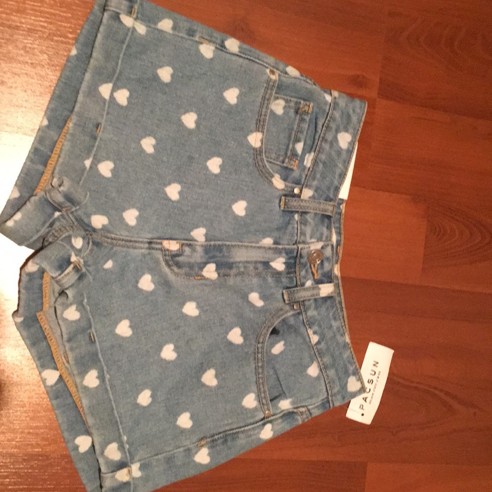 Pacsun heart mom shorts