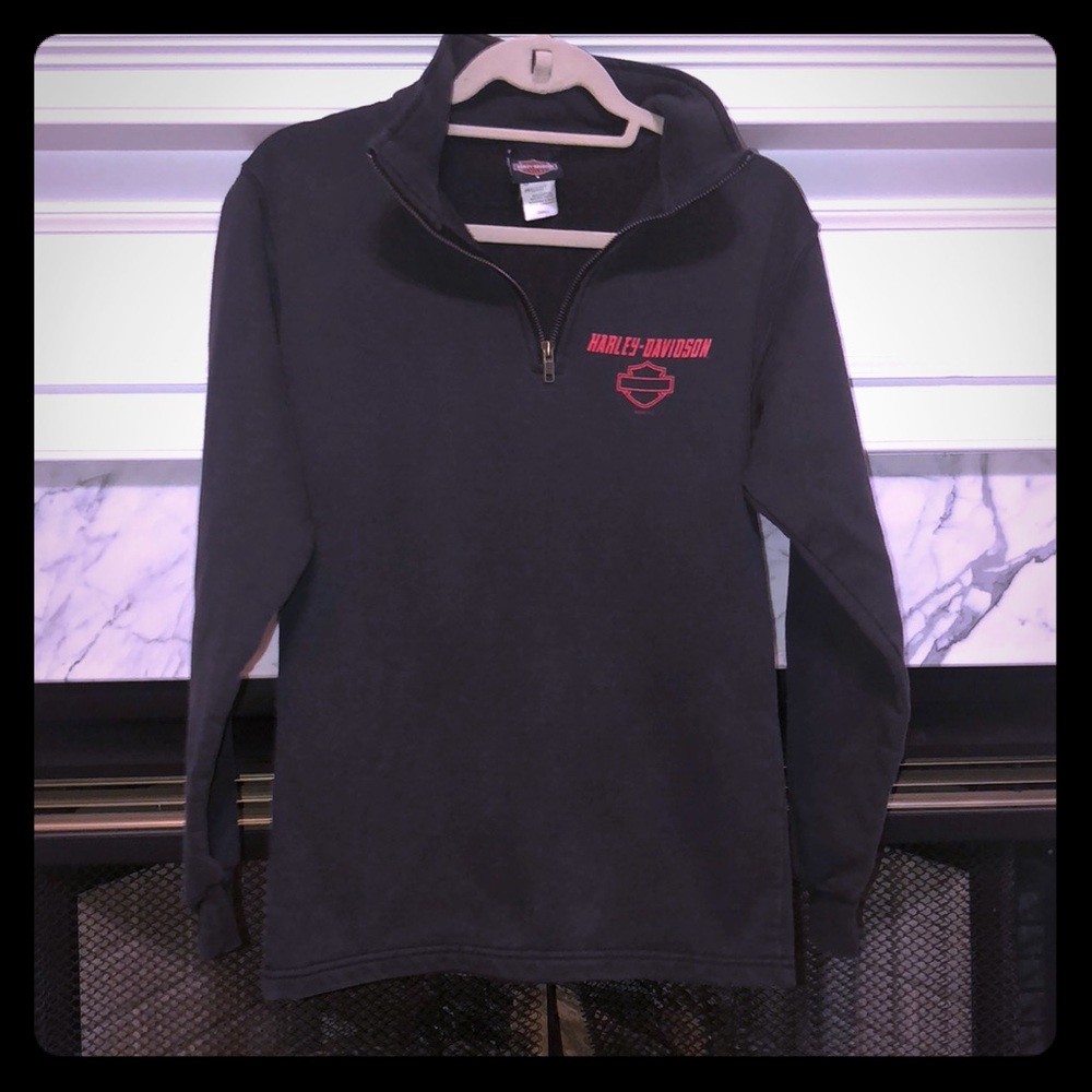 Women’s Harley Davidson Quarter Zip Sweatshirt