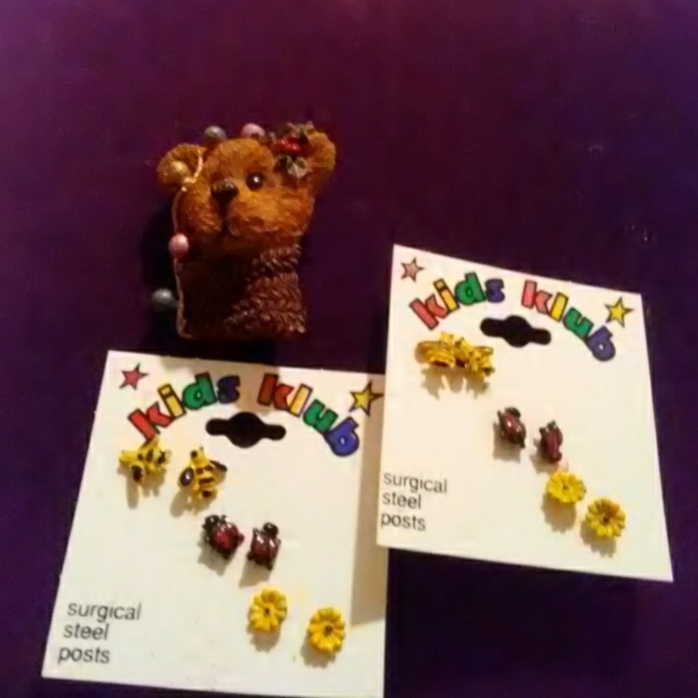 KIDS PIERCED EARRING BUNDLE!