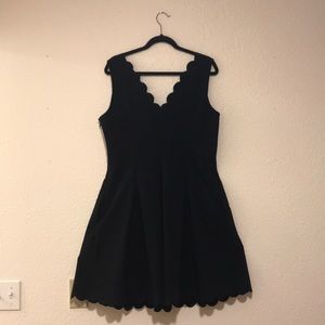 Scalloped Banana Republic cocktail dress