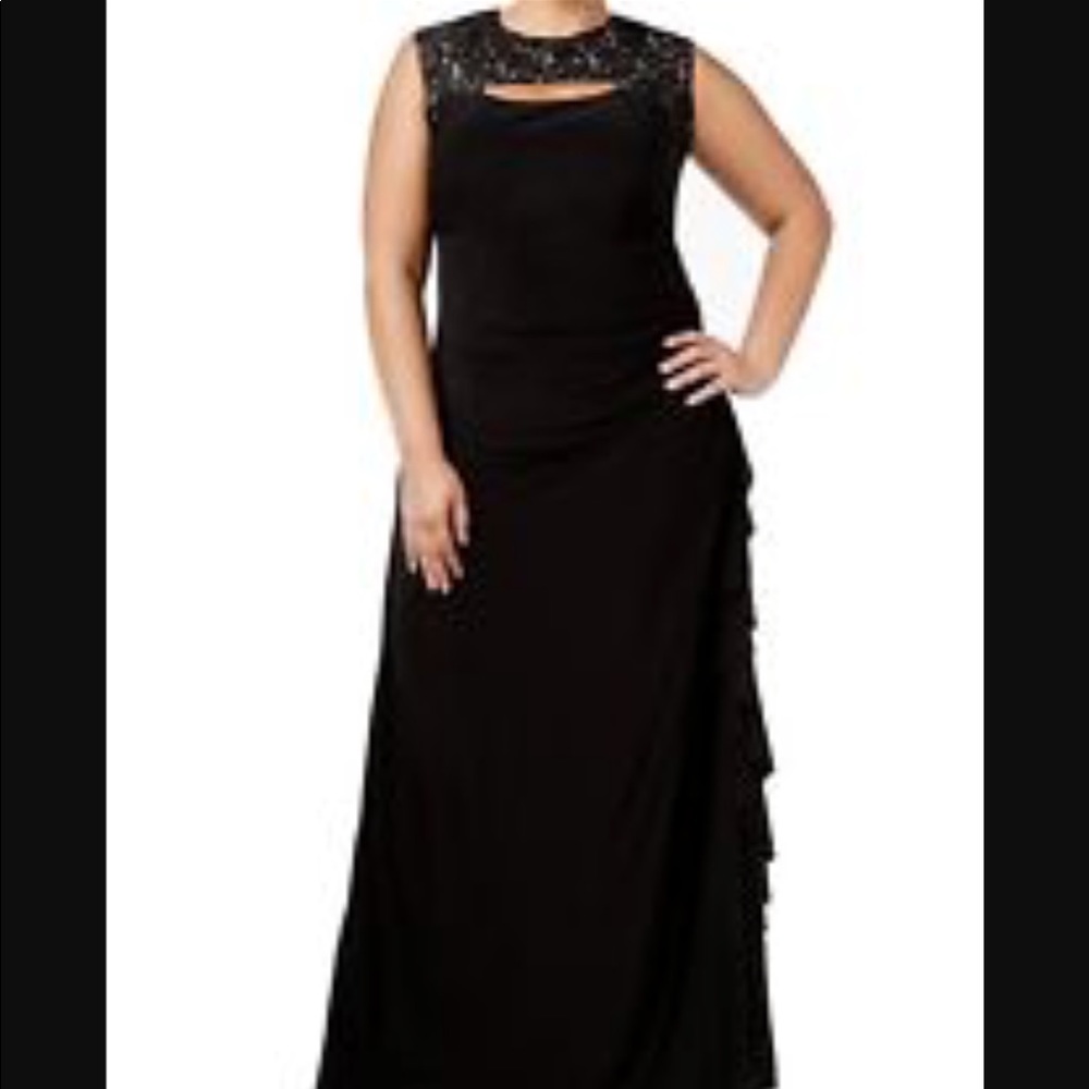 Black Dress. Sequins. Formal.
