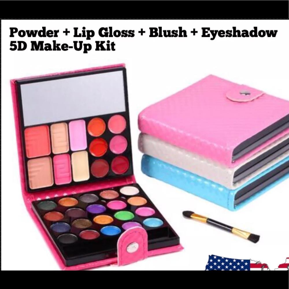 Glitter Eyeshadow Palette 5D Multi Makeup Kit - Picture 2 of 8