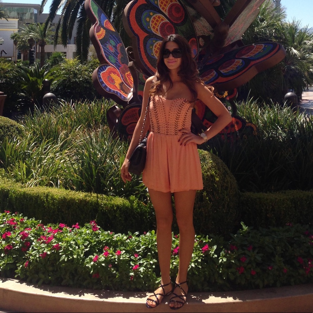 Orange romper