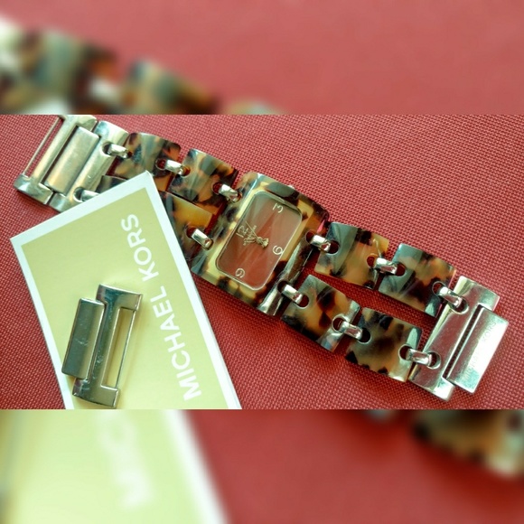 **HOST PICK** Michael Kors Tortoise Shell Watch - Picture 3 of 3