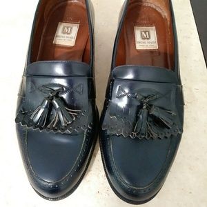 🍒3/$10 - Men Bruno Magli Vintage Leather Loafers