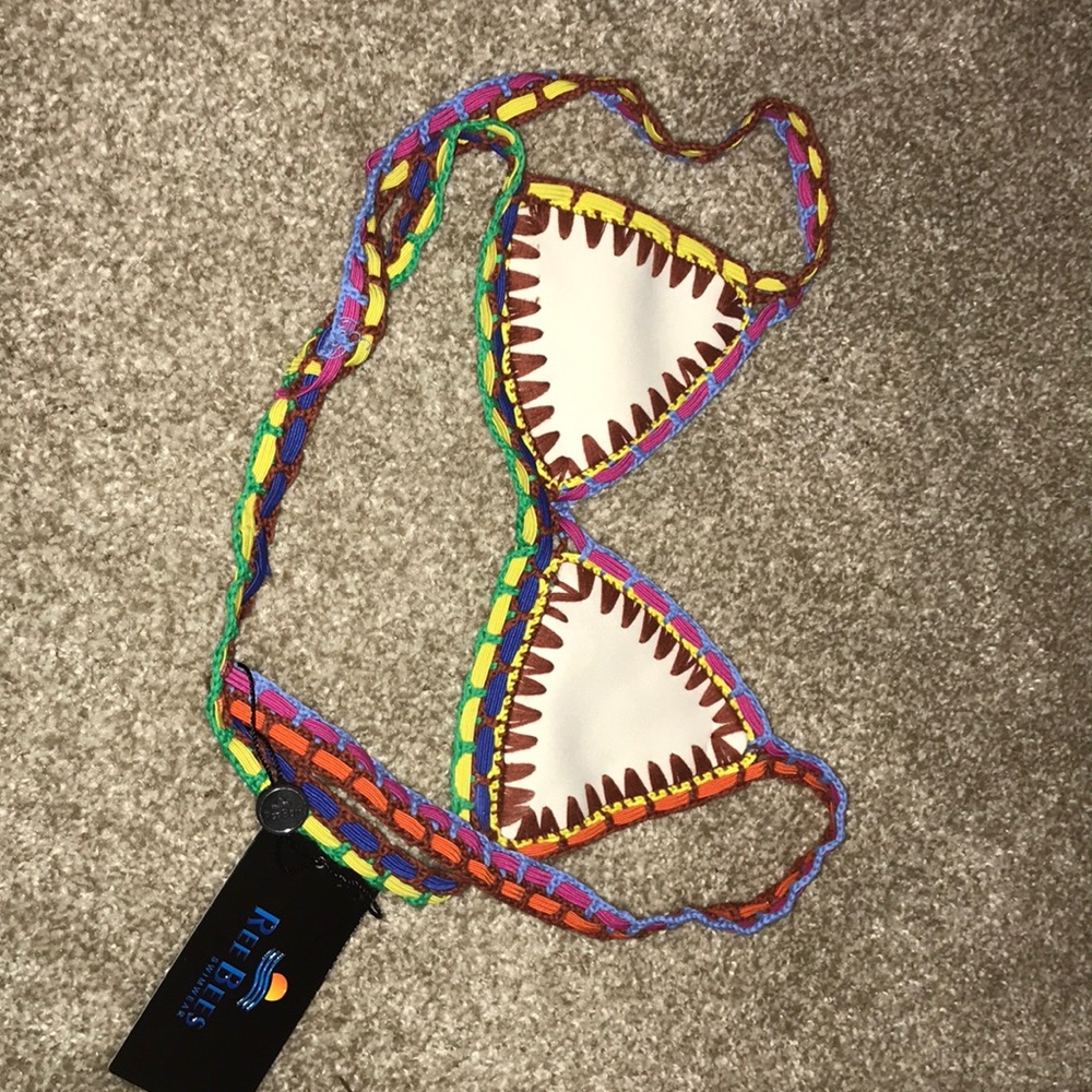 Swim Suit Top Stitched