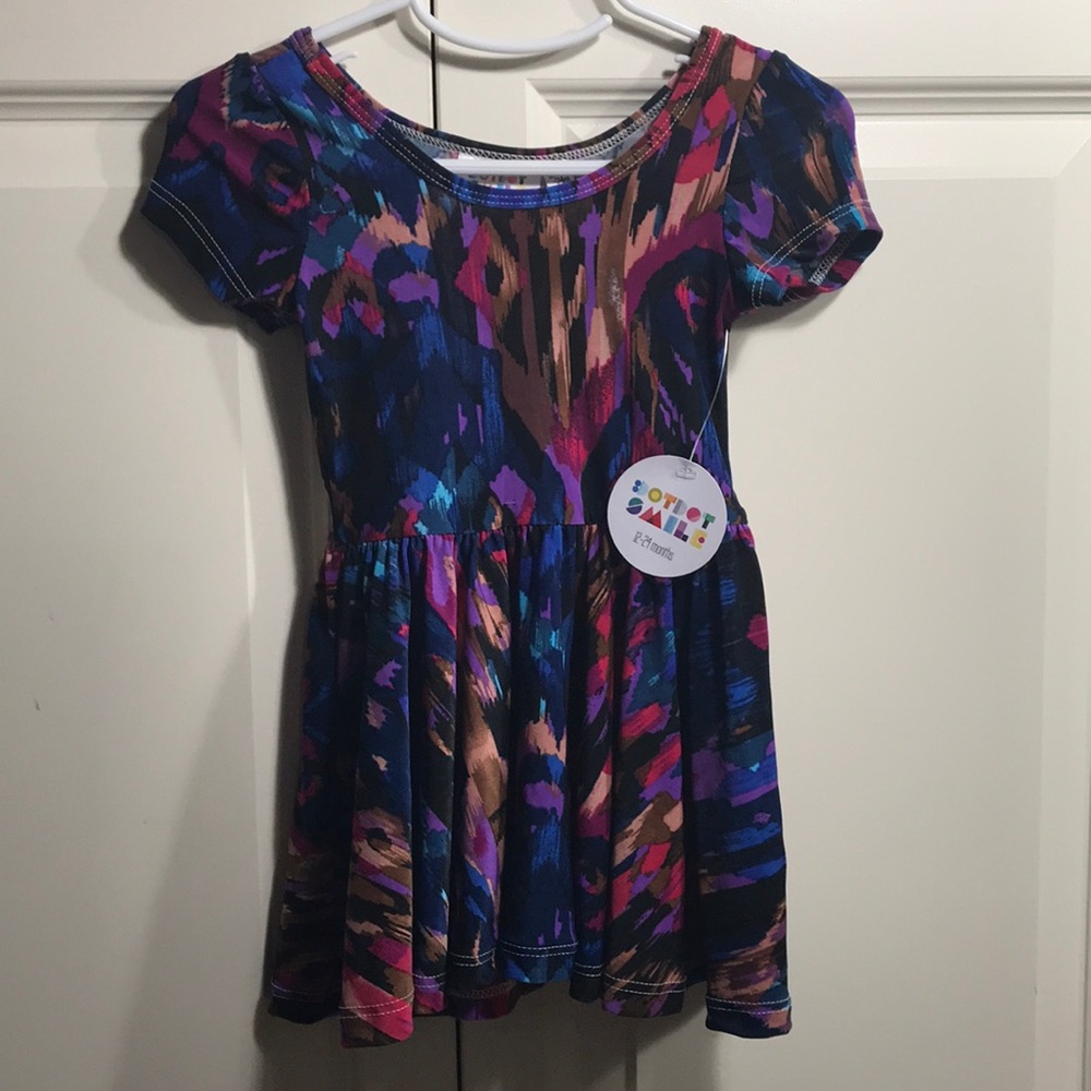 NWT Dot Dot Smile Lucy dress size 12/24M