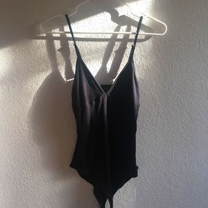 NWOT Forever 21 black bodysuit