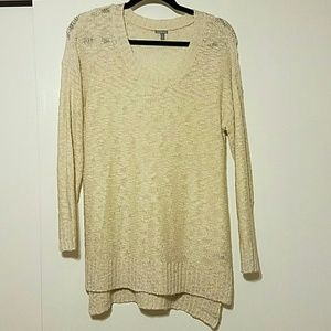 Charlotte Russe V neck sweater