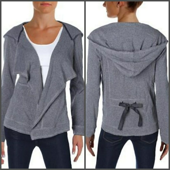 🇺🇸 TOMMY HILFIGER DRAPED HOODED CARDIGAN - Picture 7 of 7